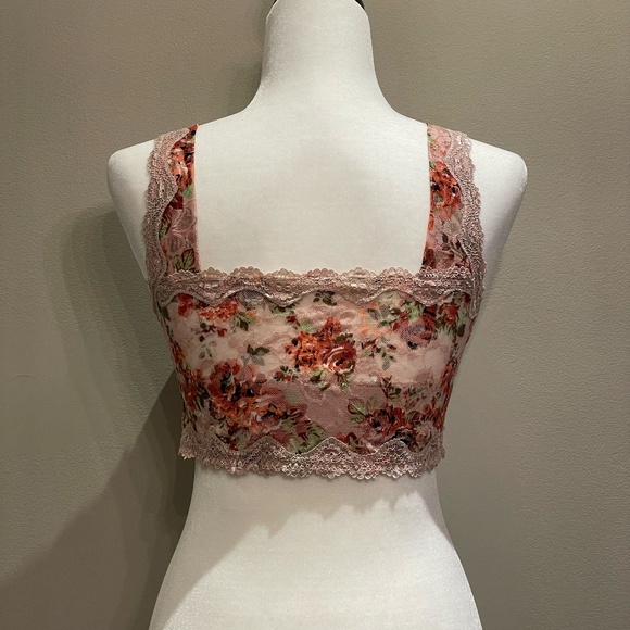Y2K Japanese Floral Lace Bralette EUC - Picture 3 of 15